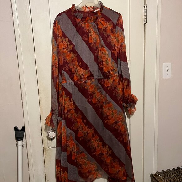 Soft Surroundings Feminine Woodland Manor Dress XL (18) - Picture 3 of 8